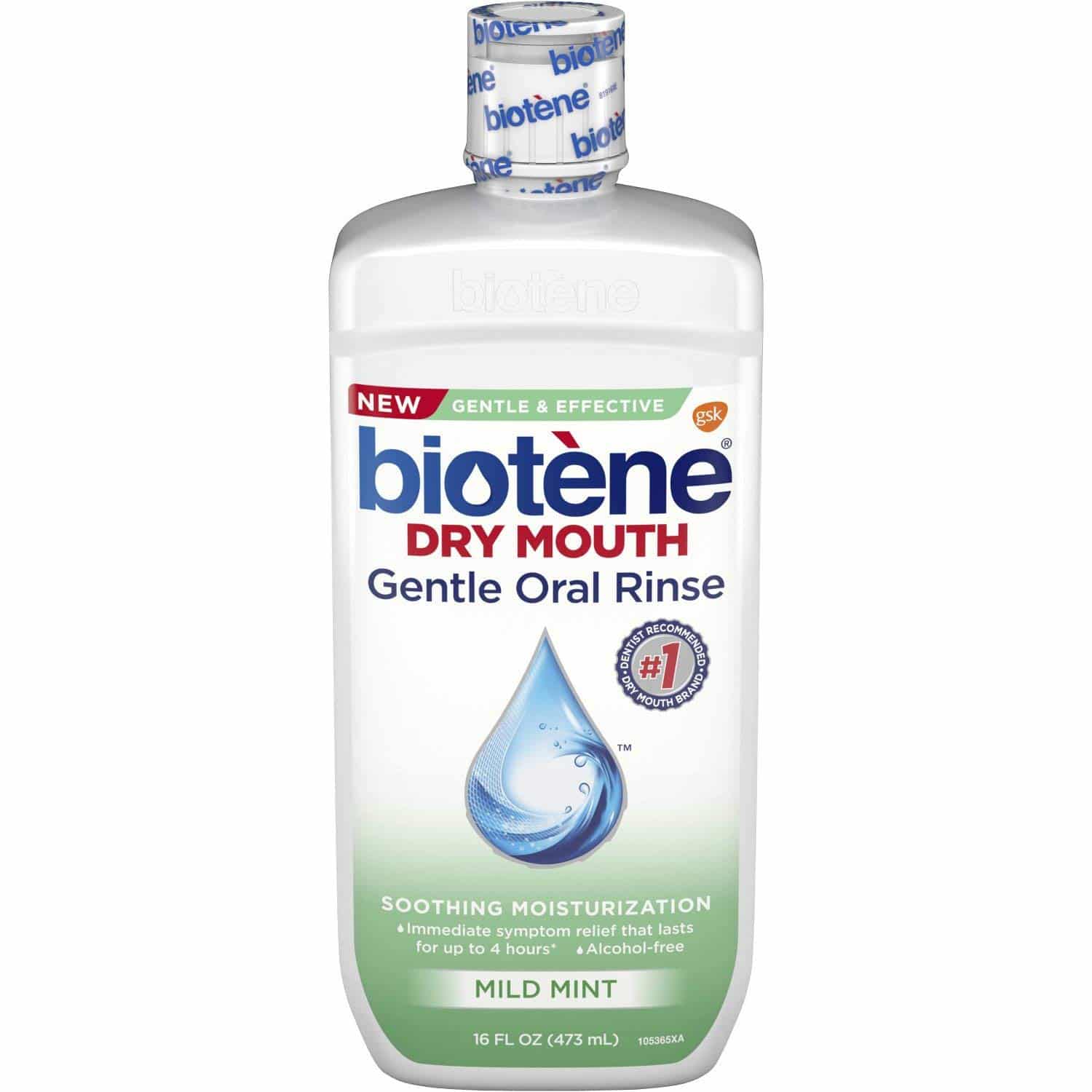 Biotene Gentle Oral Rinse – Mild Mint (16 Oz.)