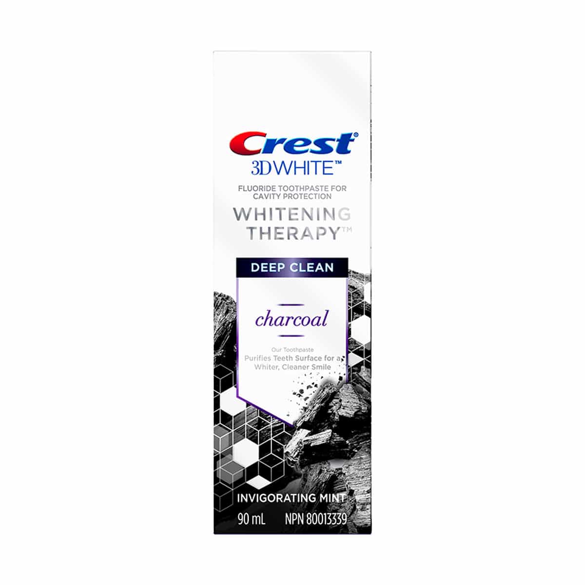 Crest 3D White Whitening Therapy Toothpaste (Charcoal)