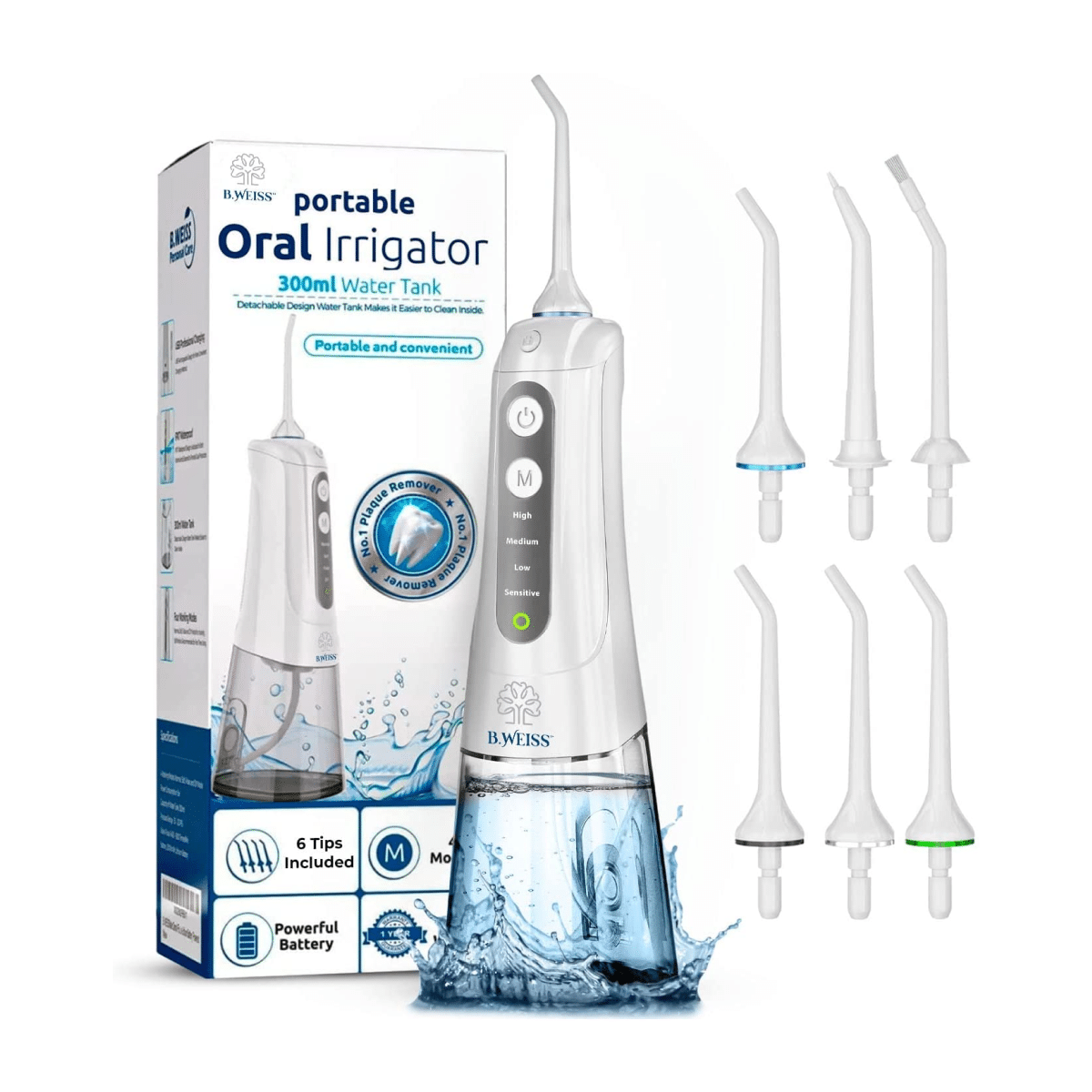 B.Weiss Portable Wireless Oral Irrigator